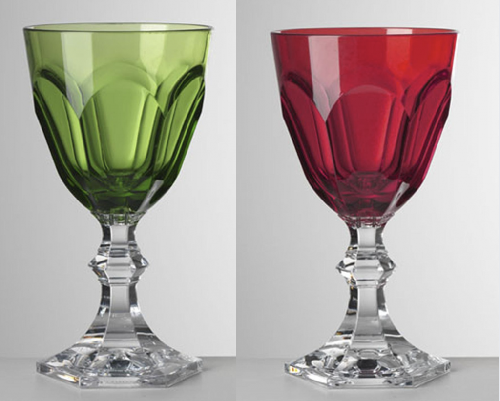 Synthetic Crystal Wine Glasses